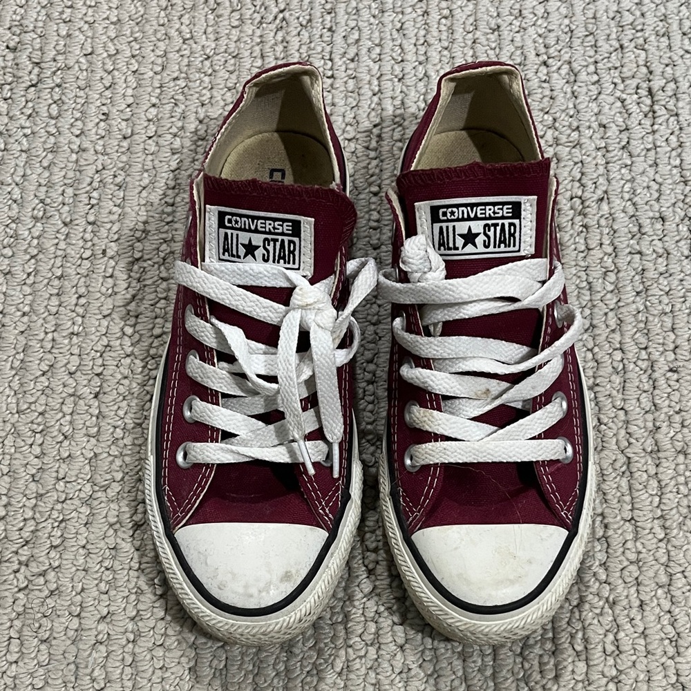 Converse Kids' Maroon All Star Sneakers